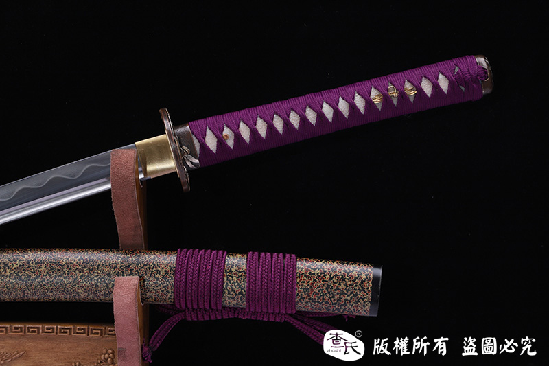 【流影一体刀】 武具　刀装具　日本刀　模造刀 武士道 鋼刀 冷兵器 手鍛造打 龙之影打刀_日本武士刀（东洋刀）_查氏刀剑网-ZSDJW.COM