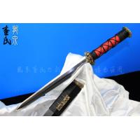 龙珠八面小汉剑-百炼钢烧刃-可以砍铁-精品短剑