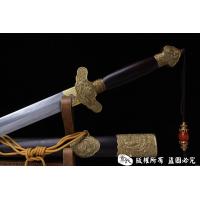 龙凤呈祥-经典手雕龙泉剑-紫檀鞘