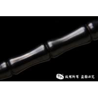手工竹节鞭（锏）-红木柄