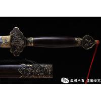 八面百炼钢铜装君子剑-梅兰竹菊-特惠