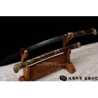 狮斩-精品武士刀-全铜鞘镀银装具