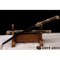 狮斩-精品武士刀-全铜鞘镀银装具