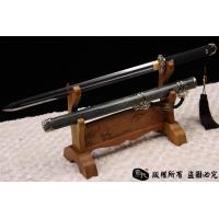 白铜经典诸刃唐刀-百炼钢烧刃-必看精品