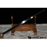 素装唐刀-高碳钢敷土烧刃