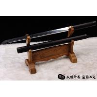 素装唐刀-高碳钢敷土烧刃