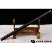 素装唐刀-高碳钢敷土烧刃