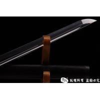 素装唐刀-高碳钢敷土烧刃