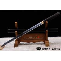 素装唐刀-高碳钢敷土烧刃