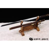 经典简装唐刀-花纹钢可以砍铁