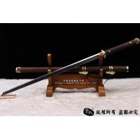 经典简装唐刀-花纹钢可以砍铁