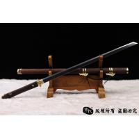 经典简装唐刀-花纹钢可以砍铁