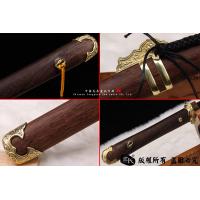 经典简装唐刀-花纹钢可以砍铁