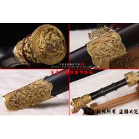 手工雕刻双龙剑