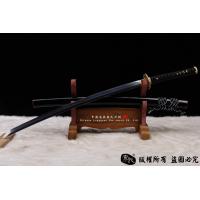 本三枚手雕武士刀