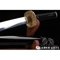 本三枚手雕武士刀