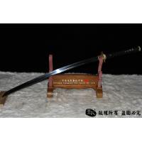 本三枚手雕武士刀