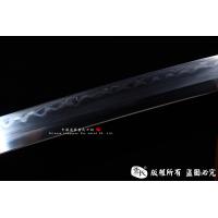 本三枚手雕武士刀