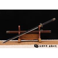 百炼钢鱼皮柄诸刃唐刀