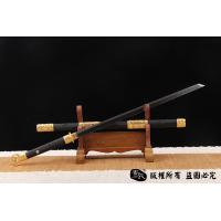 精品镀金环首刀-独家天梯纹