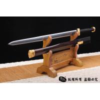 《紫檀精品镀金四圣汉剑》-光复级孔雀纹-查老师作品