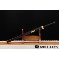 《紫檀精品镀金四圣汉剑》-光复级孔雀纹-查老师作品