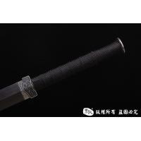 光复级孔雀纹经典铁装错银八面汉剑