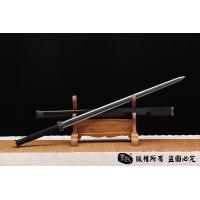 光复级孔雀纹经典铁装错银八面汉剑