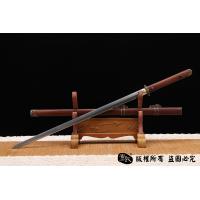花纹钢四面唐剑
