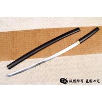 牛角檀木装日本刀-高碳钢烧刃