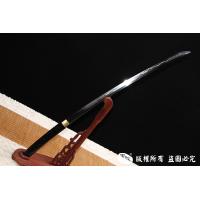 牛角檀木装日本刀-高碳钢烧刃