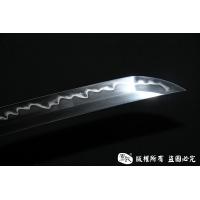 牛角檀木装日本刀-高碳钢烧刃
