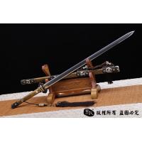 全包铜天龙豪华鎏金银八面唐剑