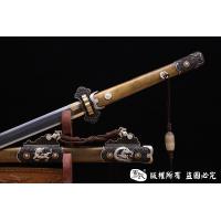 全包铜天龙豪华鎏金银八面唐剑