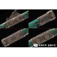珍珠鱼皮经典诸刃唐刀