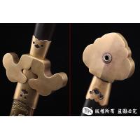 手工经典公卿剑 -大马士革孔雀纹