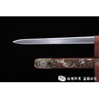 全手工雕刻八仙剑 查长伟作品