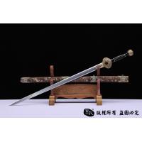 全手工雕刻八仙剑 查长伟作品