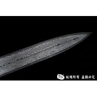 鎏金银麒麟瓦楞唐剑