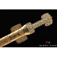 秦剑之星-金柄铁剑-孤品-已售