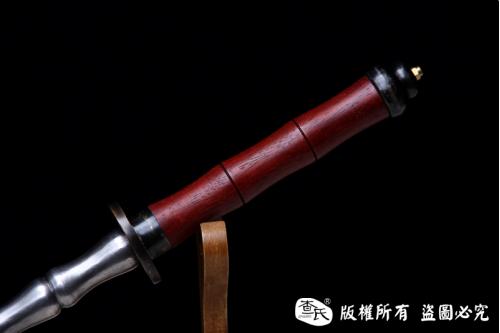 花纹钢竹节鞭（锏）