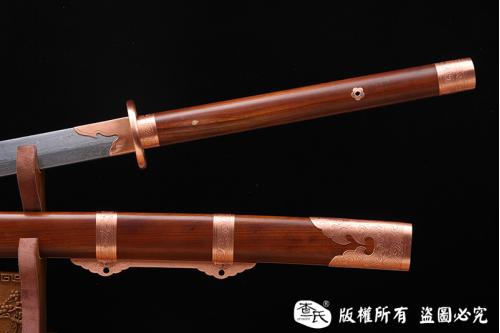 紫铜装精品苗刀