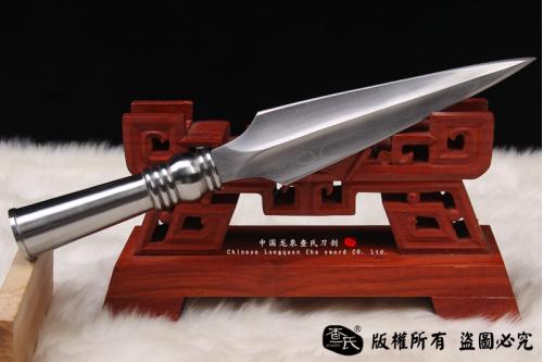 经典凹槽花纹钢枪头