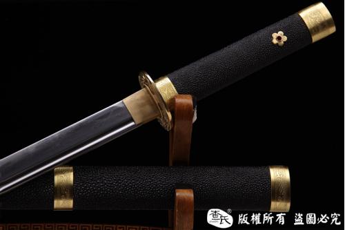 百炼钢烧刃唐刀-珍珠鱼皮版