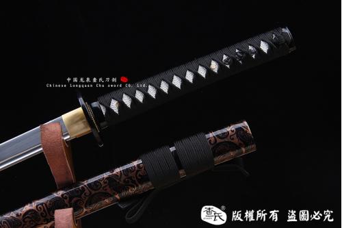云纹打刀