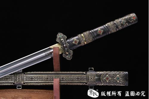 传世唐剑-一体铜装-可以传承千年