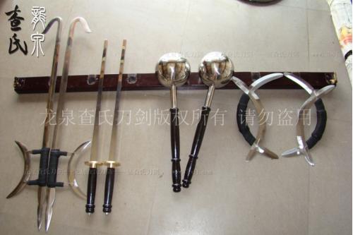 全手工标准版十八般兵器 - 全套完整十八般兵器