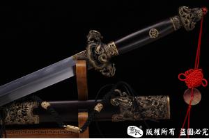 精细龙图剑-百炼钢烧刃