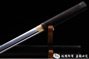 素装唐刀-高碳钢敷土烧刃