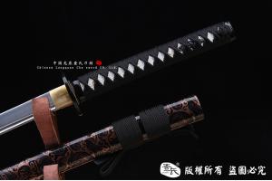 云纹打刀